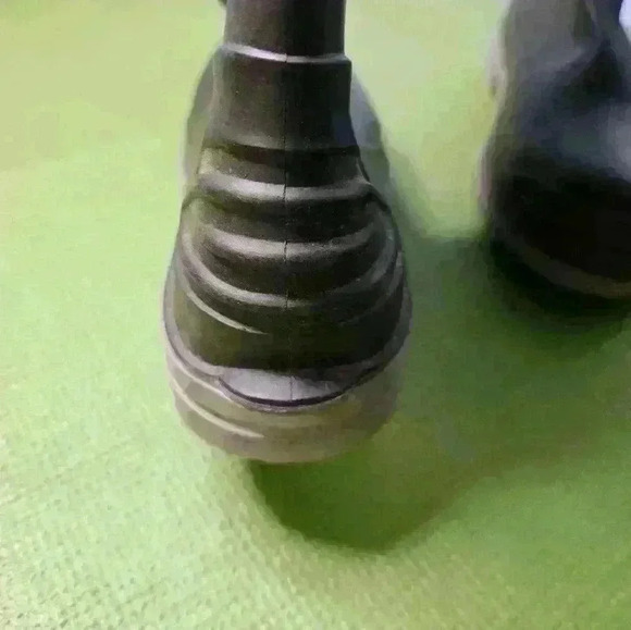 Dunlop Men's Multi Grip Black Rubber Boots Steel Toe & Shank Size 13 USA - Picture 10 of 11